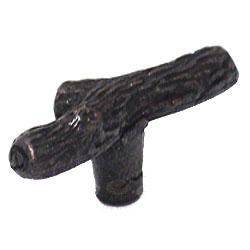 Twig Knob in Tumbled Oil Rubbed Bronze