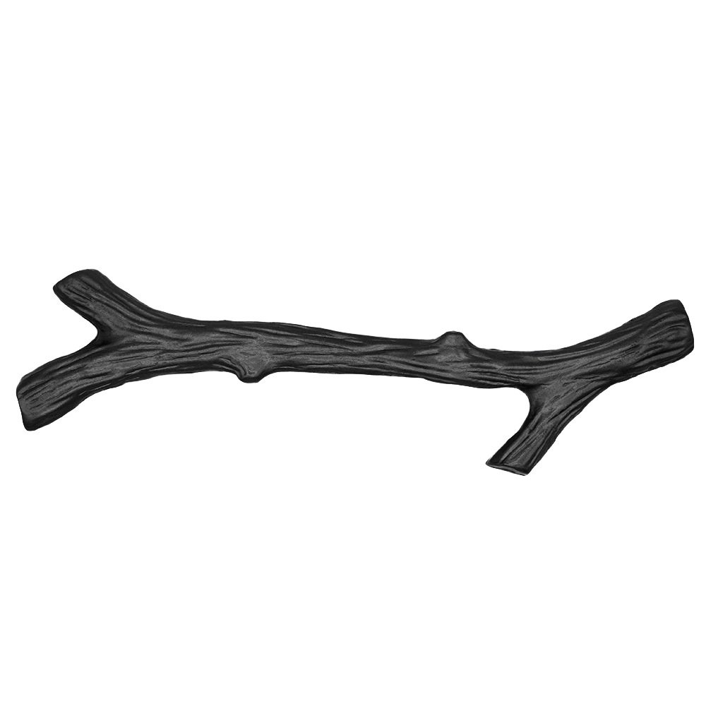 Large 6" Centers Twig Pull in Matte Black