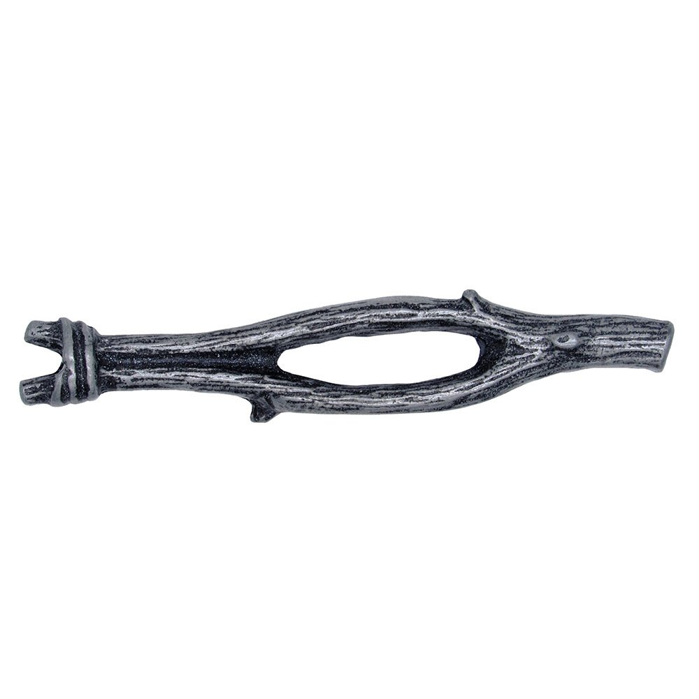 2 15/16" Centers Twig Pull in Tumbled Pewter