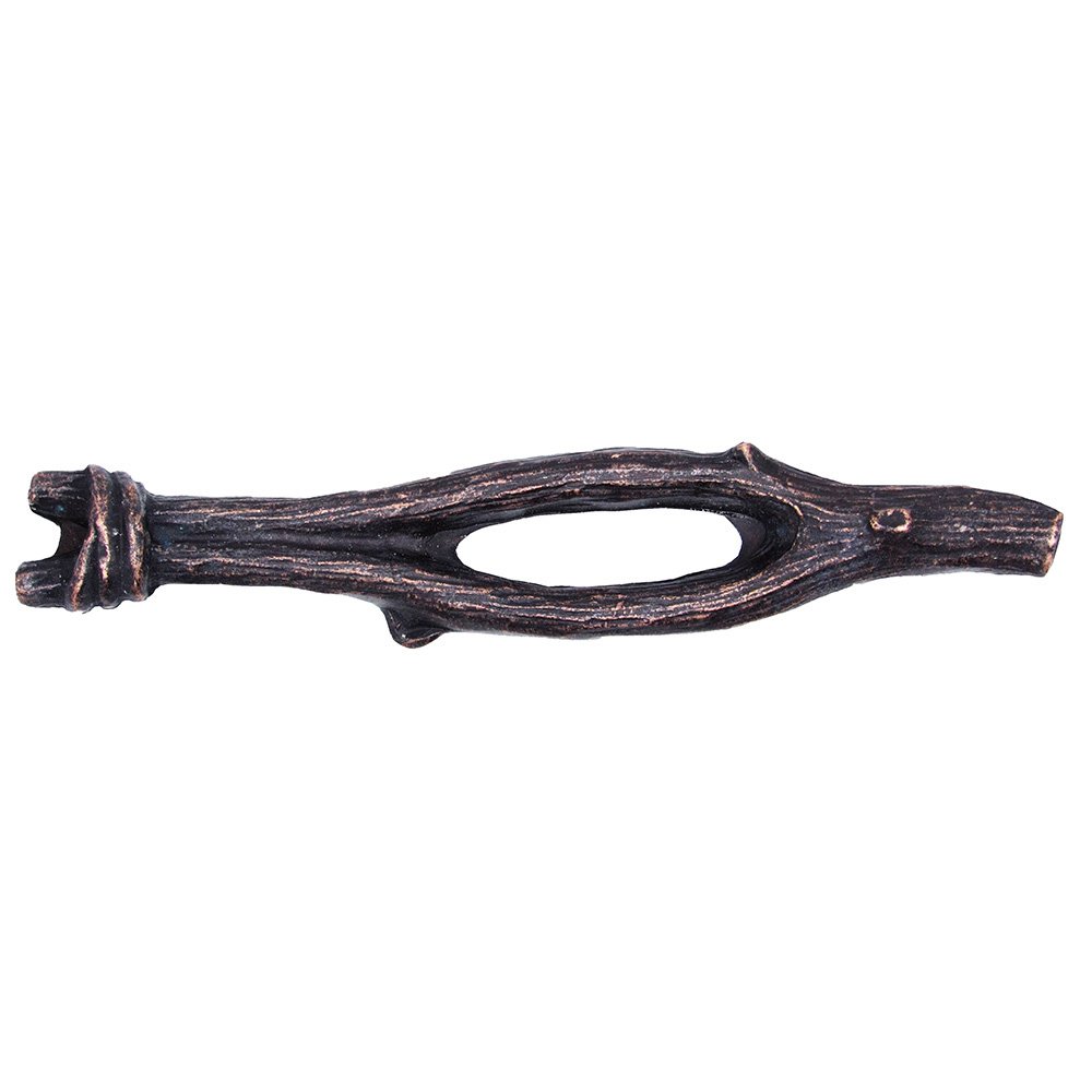 2 15/16" Centers Twig Pull in Tumbled Oil Rubbed Bronze