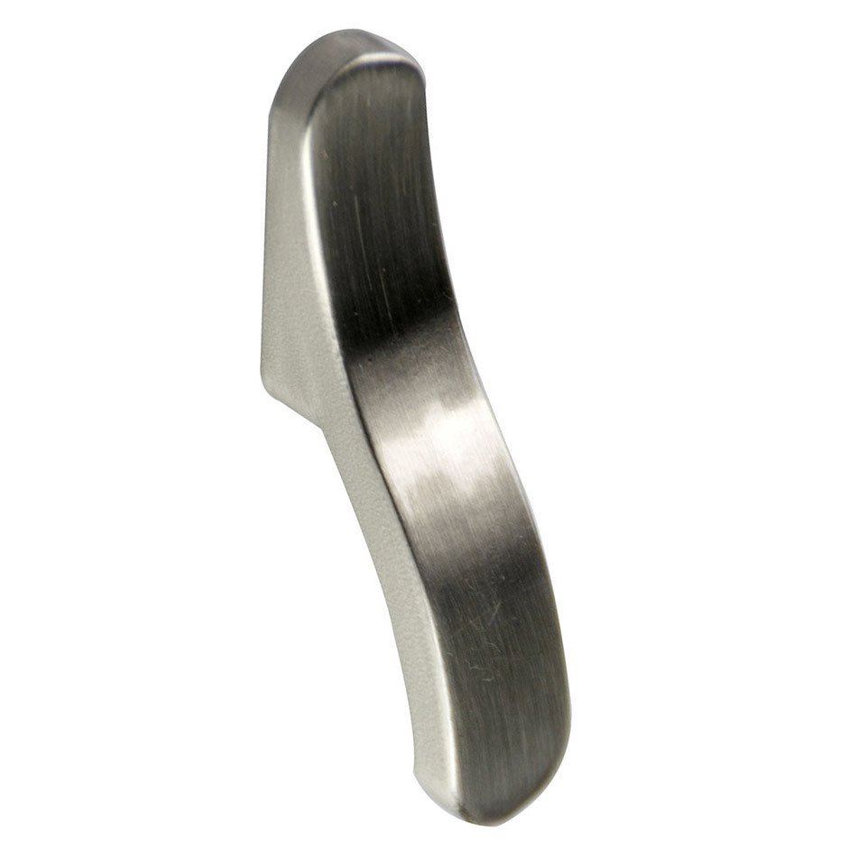 2" (50mm) Elongated Knob in Brushed Nickel