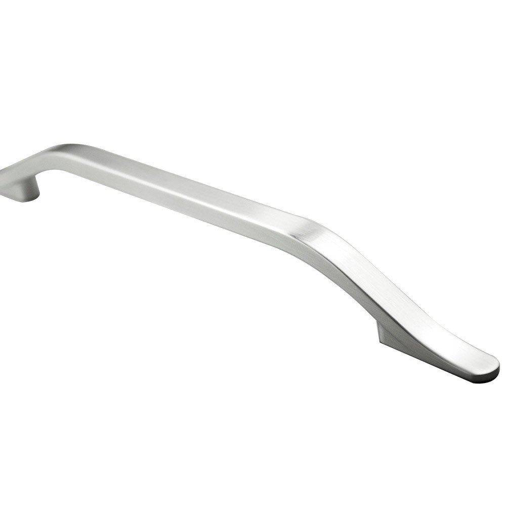6 5/16" (160mm) Centers Elongated Handle in Brushed Nickel