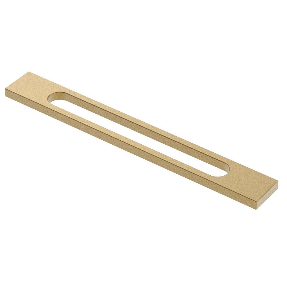 8 13/16"(224mm) Centers Slim Face Pull with Cutout in Champagne Bronze