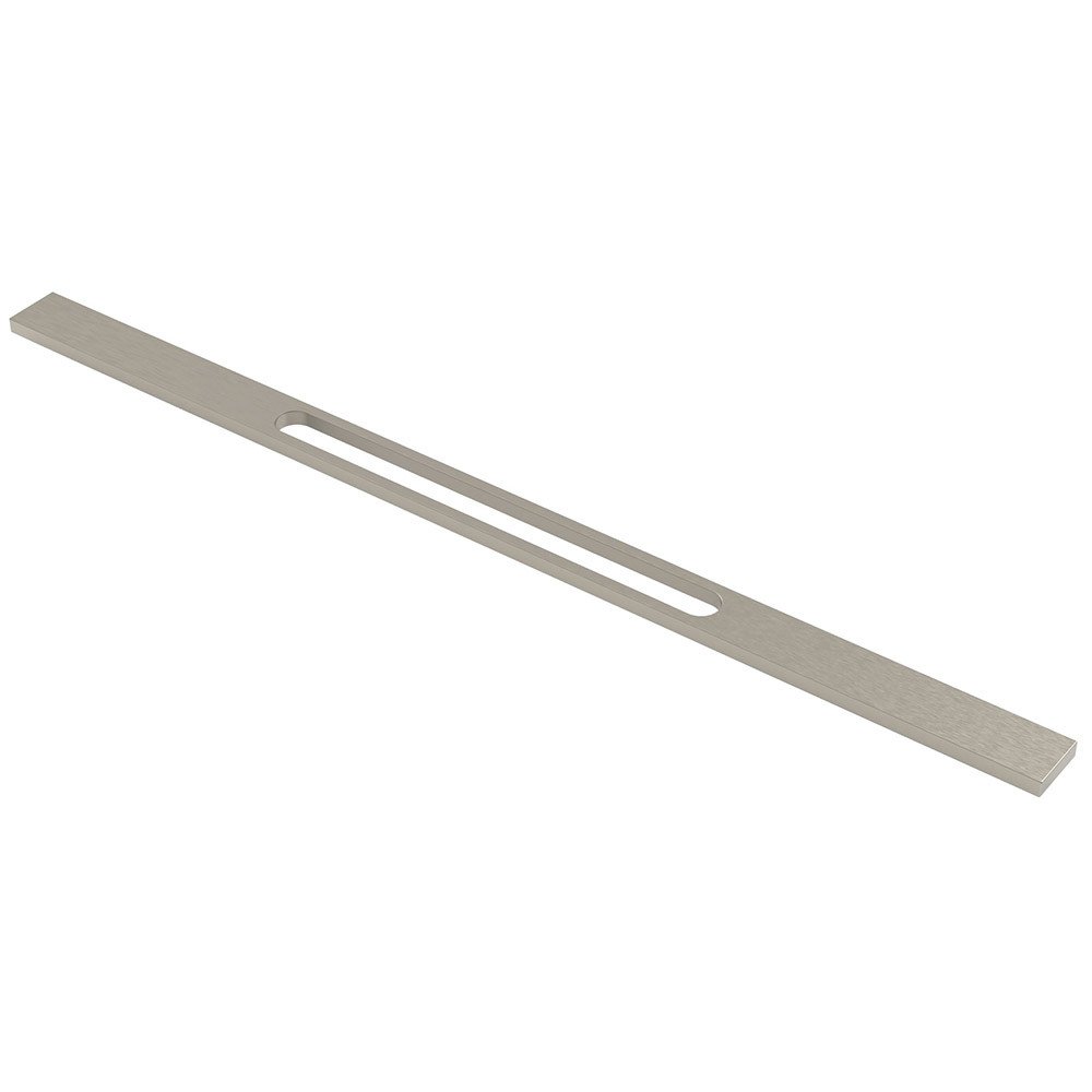 21 7/16" (544mm) Centers Slim Face Pull with Cutout in Brushed Nickel