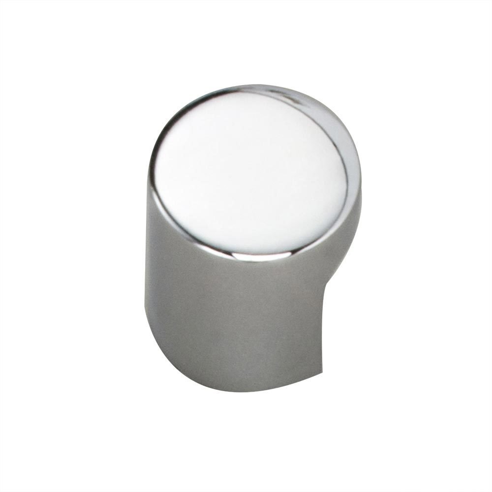 5/8" Round Small Knob in Polished Chrome