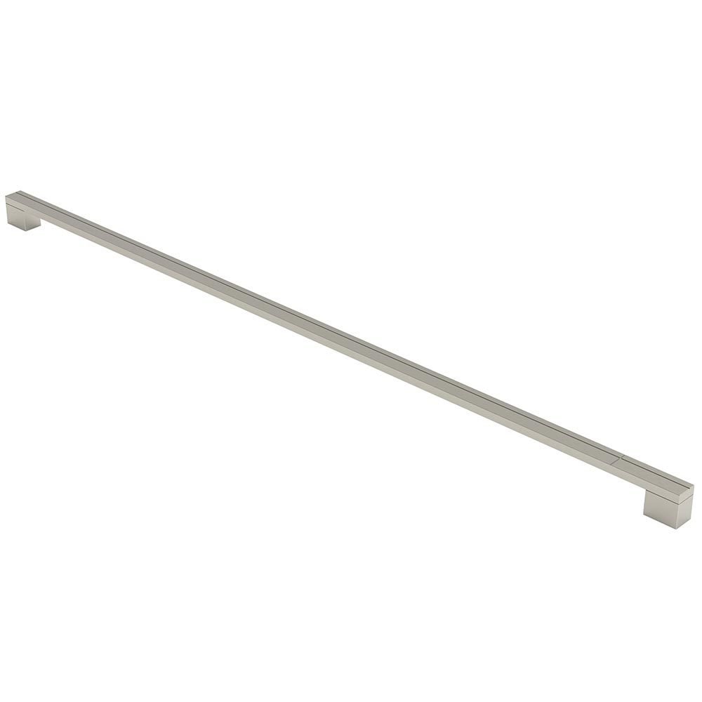 25 3/16" (640mm) Centers Square Pull in Brushed Nickel