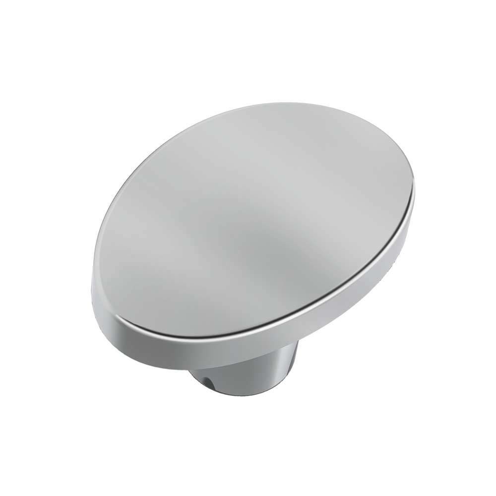 1 1/8" (30mm) Oval Knob in Chrome