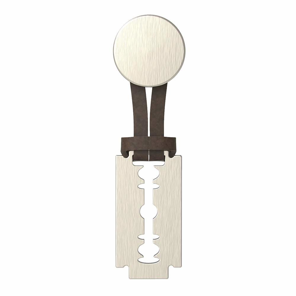 3/8" (10mm) Centers Gales Pendant Pull in Brushed Nickel