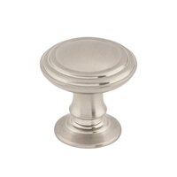 Brushed Satin Nickel Top Knobs TK286BSN Chareau Collection 1-1/8 Emerald Knob