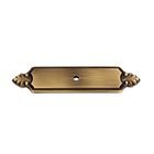 Solid Brass 4 1/4" Backplate in Antique English