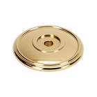 Solid Brass 1 3/8" Rosette in Polished Brass