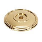 Solid Brass 1 5/8" Rosette in Unlacquered Brass