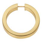 3" Round Ring in Satin Brass
