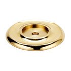 Solid Brass 1 1/4" Recessed Backplate for A817-14 and A1151 in Unlacquered Brass