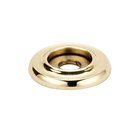Solid Brass 3/4" Recessed Backplate for A817-34 in Polished Brass