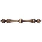 Solid Brass 4 1/2" Centers Pull in Antique English