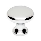 Solid Brass 1" Knob in Polished Chrome