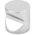 Solid Brass 3/4" Knob in Polished Chrome
