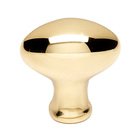 Solid Brass 1 1/4" Knob in Unlacquered Brass