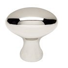 Solid Brass 1 1/4" Knob in Polished Nickel