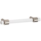 3 1/2" Centers Pull in Polished Nickel 