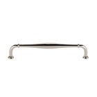 Solid Brass 12" Centers Traditional Oversized Pull in Polished Nickel