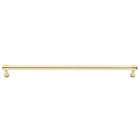 18" Centers Appliance / Drawer Pull in Unlacquered Brass