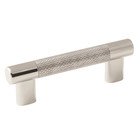 3" & 3 3/4" Centers Handle in Polished Nickel and Stainless Steel