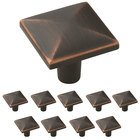 10 Pack of 1 1/8" Long Knob in Oil Rubbed Bronze