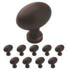 10 Pack of 1 3/8" Diameter Knob in Oil Rubbed Bronze