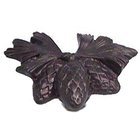Pine Cone Cluster Knob in Pewter with Cherry Wash