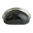 3" Centers Cup Pull in Black Galaxy Granite