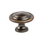 1 5/16" Diameter Knob in Oiled Bronze