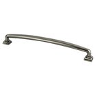 8 13/16" Centers Timeless Charm Pull in Vintage Nickel