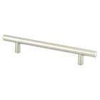 5" Centers European Bar Pull in Brushed Nickel