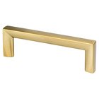 3 3/4" Centers Uptown Appeal Pull in Modern Brushed Gold