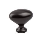 1 5/16" Long Timeless Charm Oval Knob in Rubbed Bronze