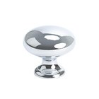1 1/4" Diameter Mix and Match Round Knob in Polished Chrome