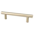96mm Centers European Bar Pull in Champagne