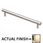 8" Centers Striped Appliance Pull in Polished brass