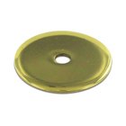 Solid Brass 1 1/4" Diameter Knob Backplate in Polished Brass