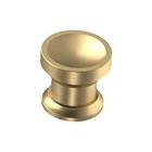 Solid Brass 1" Diameter Chalice Knob in Brushed Brass
