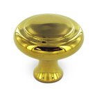 Solid Brass 1 3/4" Diameter Heavy Duty Knob in PVD Brass