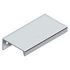 2 15/16" Modern Angle Aluminum Edge Pull in Polished Chrome