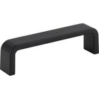 96mm Centers Square Asher Cabinet Pull in Matte Black