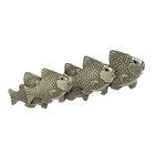 School of Fish Right Pull in Antique Matte Silver