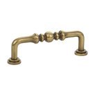 3 1/2" Centers Spindle Pull in French Antique Brass