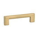 3 1/2" Centers Trail Pull in Satin Brass