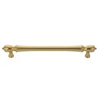 12" Centers Spindle Appliance/Oversized Pull in Polished Brass