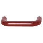 2 1/2" Centers HEWI Nylon Pull in Ruby Red